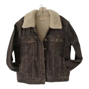 Pacsun Slate Blue Corduroy Jacket M